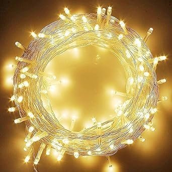 LED String Lights - 12 Meter Fairy Lights with Full View Light 42 LED Bulb