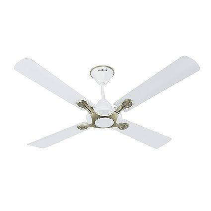 Havells 1200mm Leganza ES 4B Ceiling Fan | Best fan in 4 Blade, Premium Finish Deco. Fan, High Air Delivery | Energy Saving, 100% Pure Copper Motor, 2 Year Warranty |