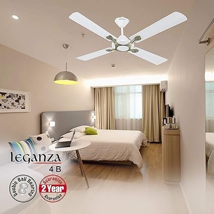 Havells 1200mm Leganza ES 4B Ceiling Fan | Best fan in 4 Blade, Premium Finish Deco. Fan, High Air Delivery | Energy Saving, 100% Pure Copper Motor, 2 Year Warranty | - Image 6