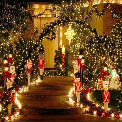 XERGY Solar Fairy String Light Outdoor, 39 Ft 120 LED with 800 mAh Inbuilt Rechargeable Battery IP65 Waterproof 8 Modes (Copper Wires, Sturdy Quality) for Garden Yard Diwali &Home Decor led Lights - Image 6