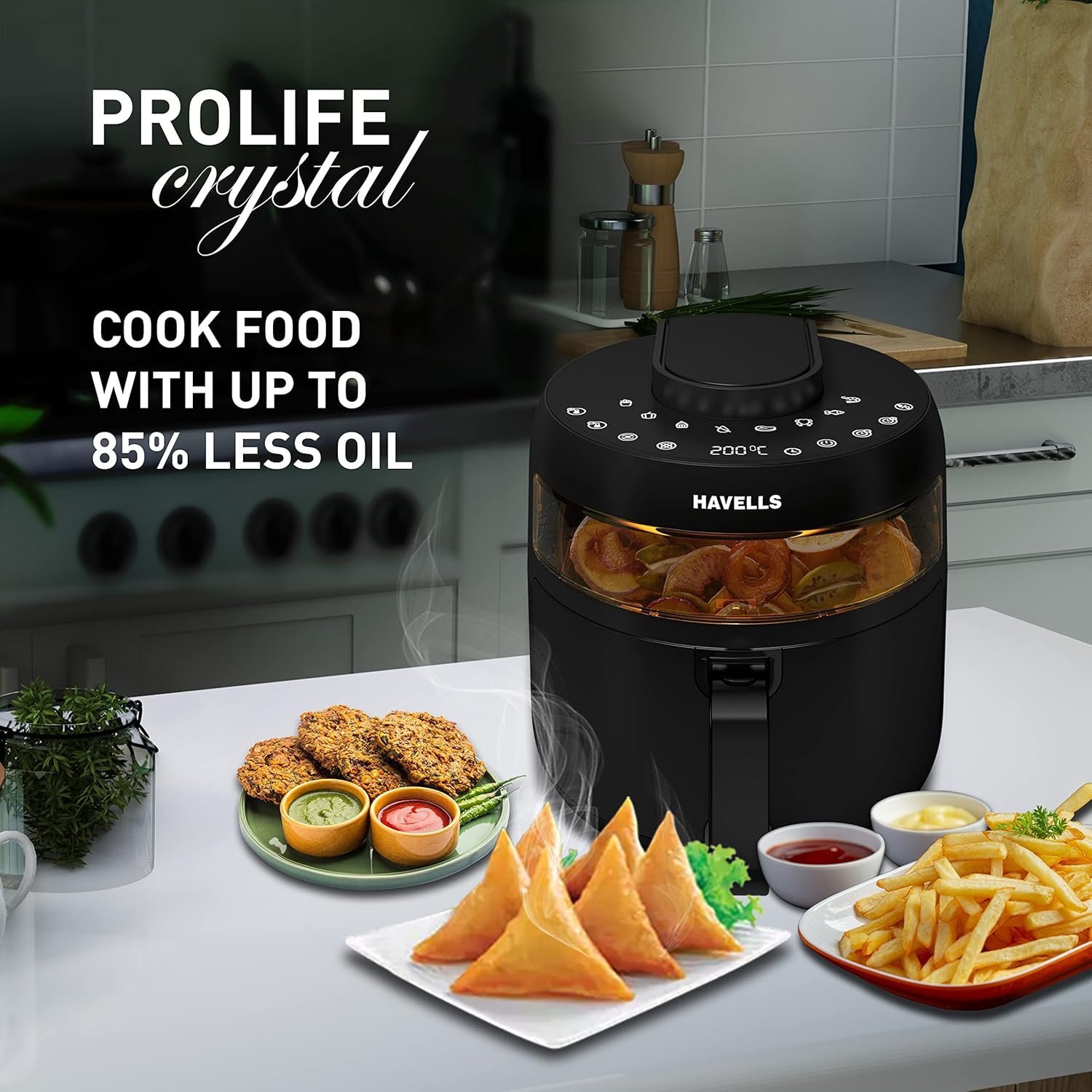 Havells Air Fryer Prolife Crystal - Image 3
