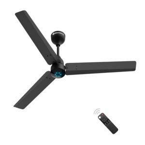 atomberg Renesa 1200mm BLDC Ceiling Fan with Remote Control | BEE 5 star Rated Energy Efficient Ceiling Fan | High Air Delivery with LED Indicators | 3 Year Warranty (Midnight...