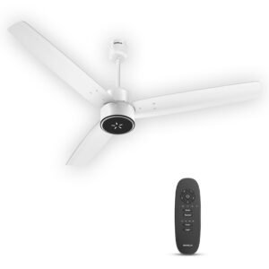 Havells FAB BLDC ULED Ceiling Fan 1200mm, 5 star, LED Speed Indicator, 380 RPM, Up to 65% Savings, Reverse Rotation,4 Speed Modes, Low Wattage 30W, Low Noise, Air Flow:225 CMM,...
