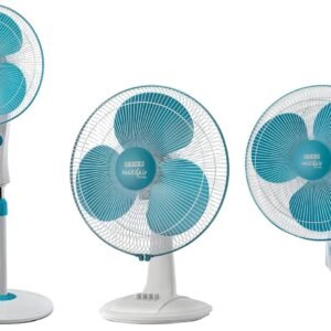 USHA Maxx Air Ultra 400MM Pedestal Fan (Light Blue) - Aerodynamically Designed Blades, 70 CFM, 1350 RPM